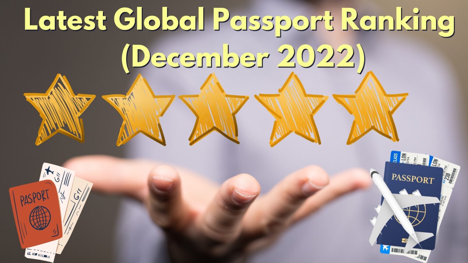 What's The Most Powerful Passport? Global Passport Ranking (Dec 2022)